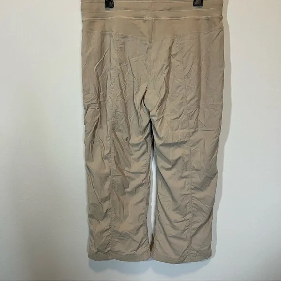 Lululemon Dance Studio Mid-Rise Lined Cropped Pants Khaki Tan 12 - Picture 5 of 11